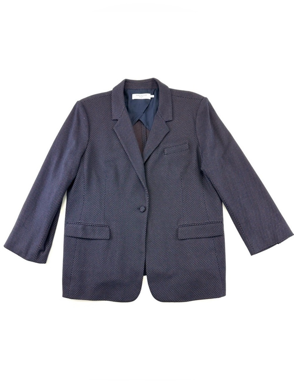 Mm Lafleur Womens Stretch Blazer Size 18 Plus Size Professional Office Corporate